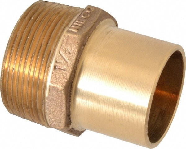 Cast Copper Pipe Adapter: 1-1/2