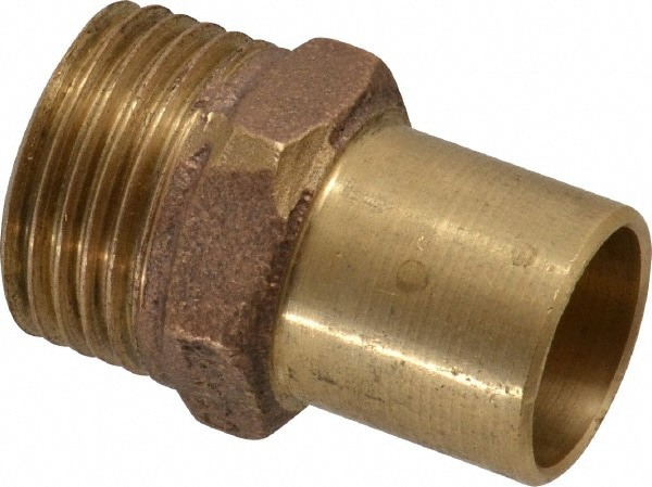 Cast Copper Pipe Hose Adapter: 3/4