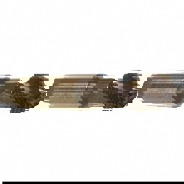 Spiral Flute Tap: M5 x 0.80, Metric, 3 Flute, Modified Bottoming, 6HX Class of Fit, Cobalt, TICN Finish