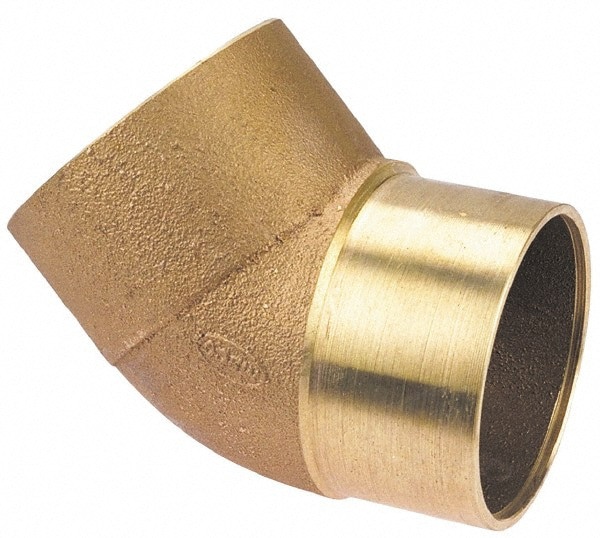 Cast Copper Pipe 45 &deg; Street Elbow: 4