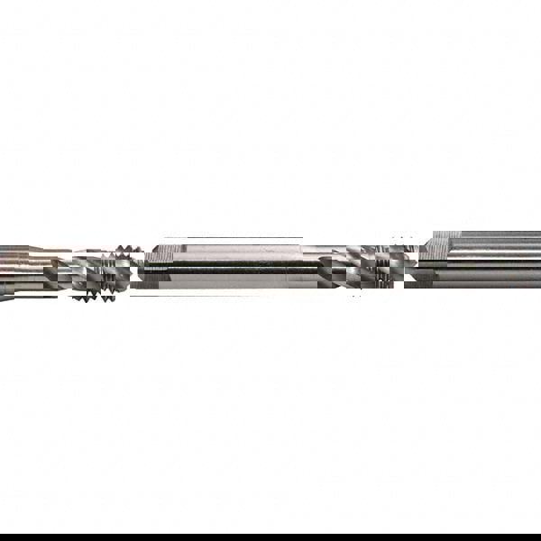 Spiral Flute Tap: M8x0.75 MF, Modified Bottoming, 6H Class of Fit, Cobalt, Bright/Uncoated
