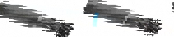 Spiral Flute Tap: M8x1.25 Metric Coarse, 3 Flutes, Modified Bottoming, 6H Class of Fit, Cobalt, Oxide Coated