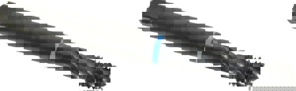 Spiral Flute Tap: M10x1.50 Metric Coarse, 3 Flutes, Modified Bottoming, 6H Class of Fit, Cobalt, Oxide Coated