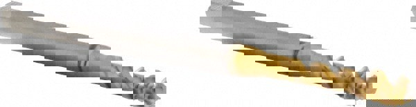 Spiral Flute Tap: M4x0.70 Metric Coarse, 3 Flutes, Bottoming, 6H Class of Fit, High Speed Steel, TIN Coated