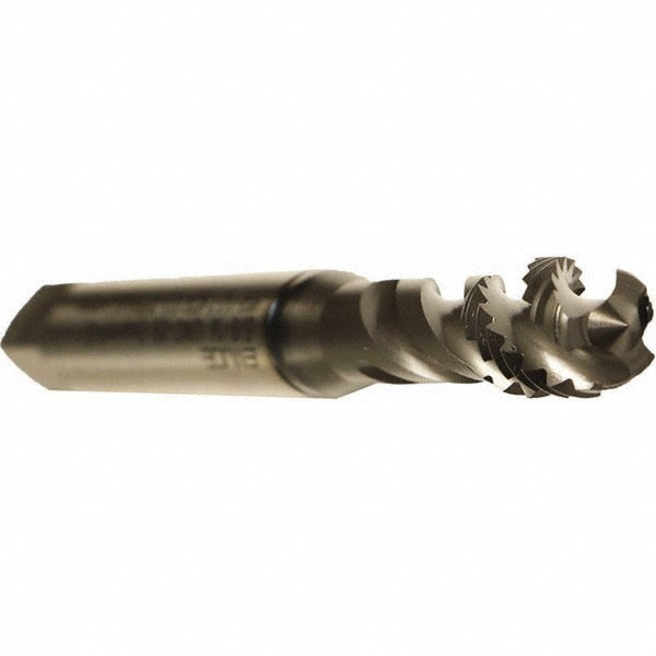 Spiral Flute Tap: M3 x 0.50, Metric, 3 Flute, Bottoming, 6H Class of Fit, Cobalt, GLT-1 Finish
