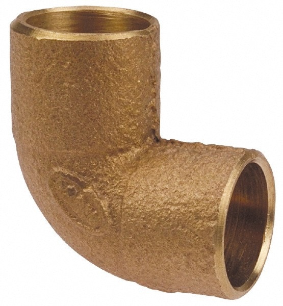 Cast Copper Pipe 90 &deg; Close Rough Elbow: 4