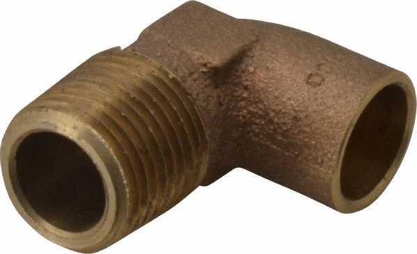 Cast Copper Pipe 90 &deg; Elbow: 1/2