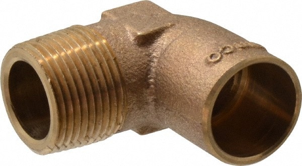 Cast Copper Pipe 90 &deg; Elbow: 3/4