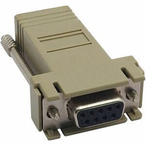 RJ45-F MODULAR SERIAL ADAPTER DB9-F STRA