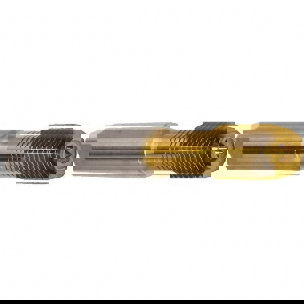 Thread Forming Tap: Metric, 6HX Class of Fit, Modified Bottoming, High-Speed Steel-E, Titanium Nitride Coated