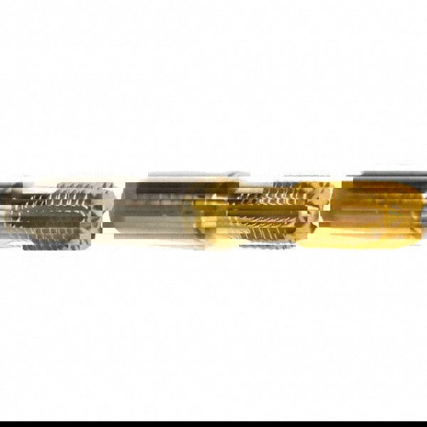 Thread Forming Tap: M8x1.00 Metric Fine, 6HX Class of Fit, Modified Bottoming, Cobalt, TiN Coated