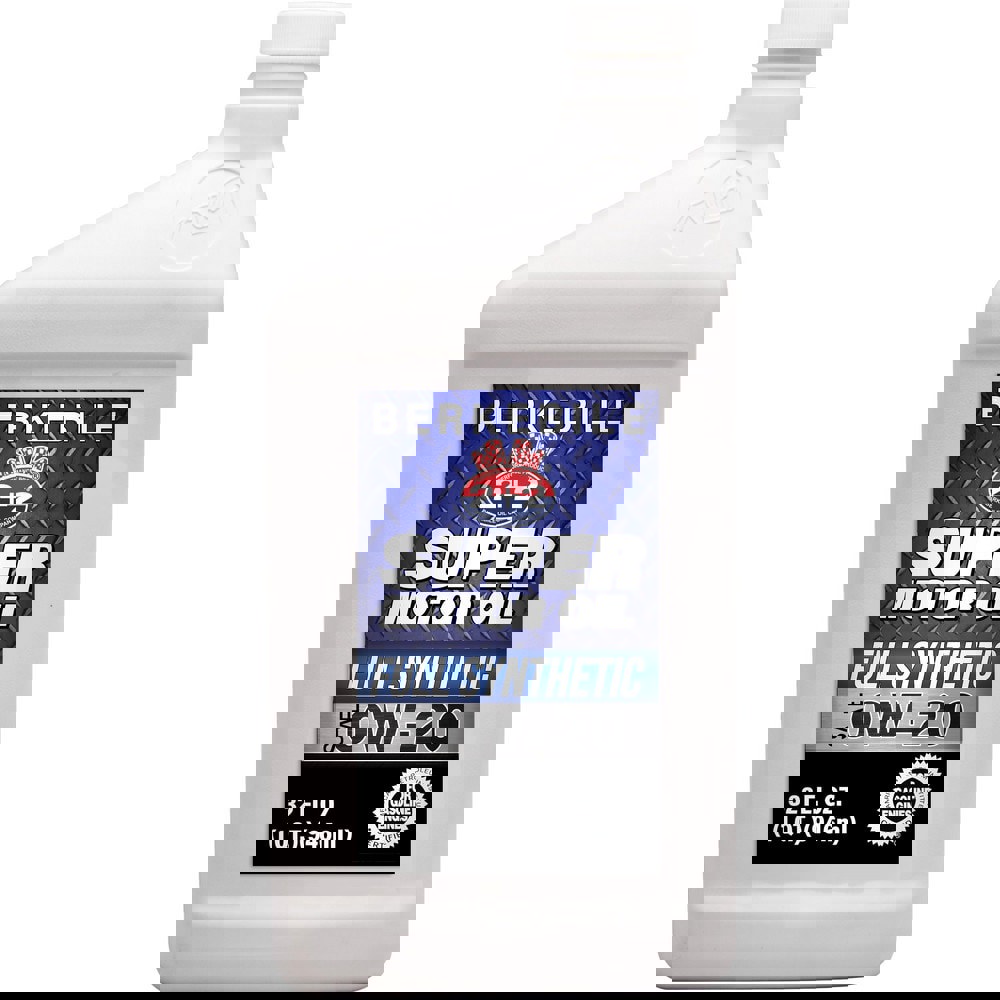 Motor Oil; Type: Synthetic Engine Oil ; Container Size: 32fl oz ; Grade: 0W-20 ; Base Oil: Full Synthetic ; Color: Amber