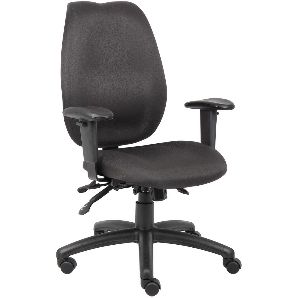 Task Chair: Task Fabric, Adjustable Height, Black