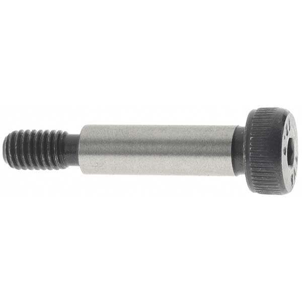 Shoulder Screw: 6 mm Shoulder Dia, 20 mm Shoulder Length, M5x0.80, 12.9 Alloy Steel, Hex Socket