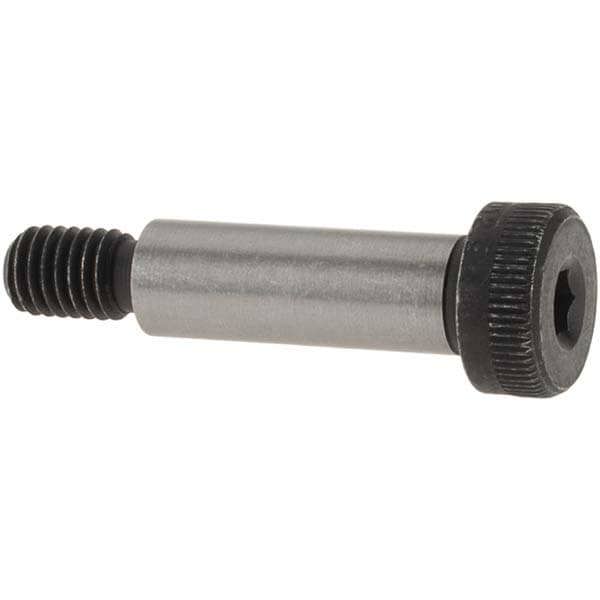 Shoulder Screw: 10 mm Shoulder Dia, 30 mm Shoulder Length, M8x1.25, 12.9 Alloy Steel, Hex Socket
