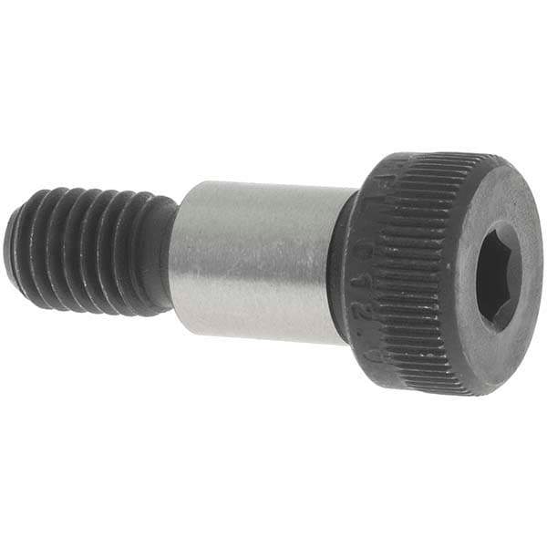 Shoulder Screw: 12 mm Shoulder Dia, 16 mm Shoulder Length, M10x1.50, 12.9 Alloy Steel, Hex Socket