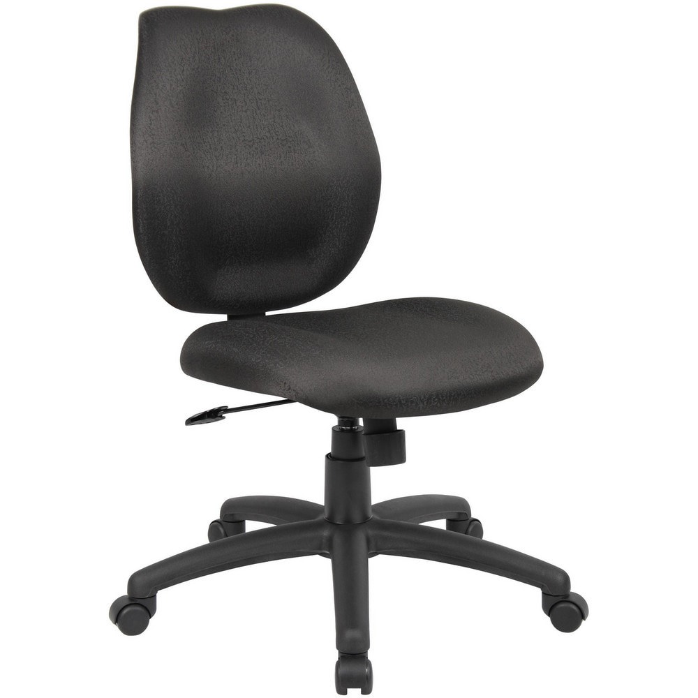 Task Chair: Task Fabric, Adjustable Height, Black