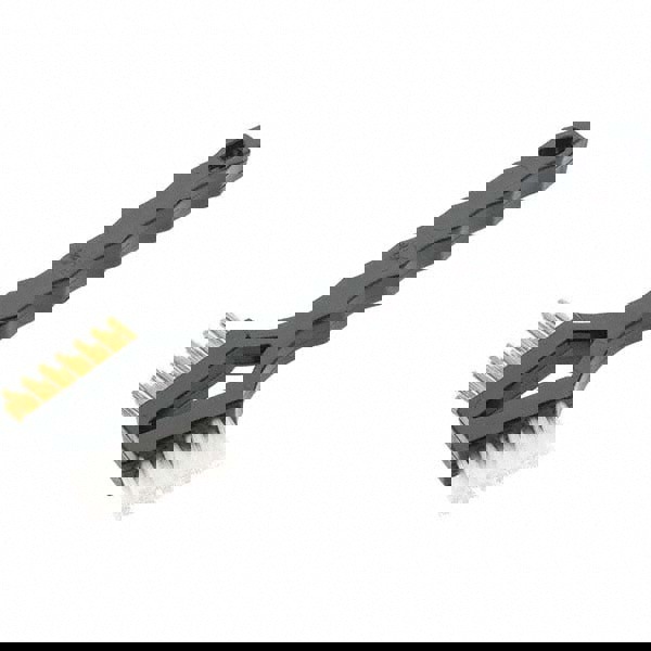 Scratch Brush, Nylon & Brass