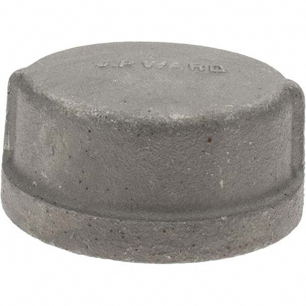 Black End Cap: 2-1/2