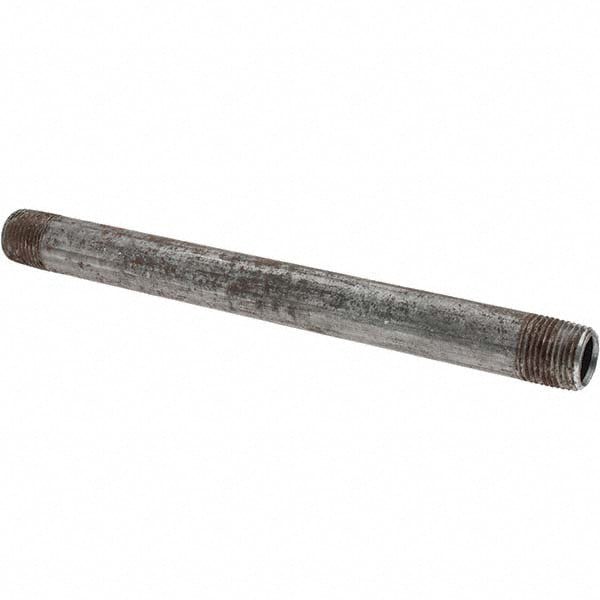 Black Pipe Nipple: 1/2