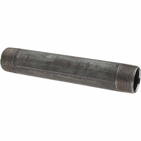 Black Pipe Nipple: 1-1/4