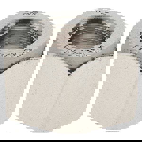 Heavy Hex Nut: 7/8-9, Grade 316 Stainless Steel, Bright/Uncoated Finish