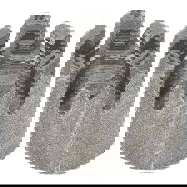 Hex Lock Nut: 1-1/8-7, Grade 2 Steel, Zi