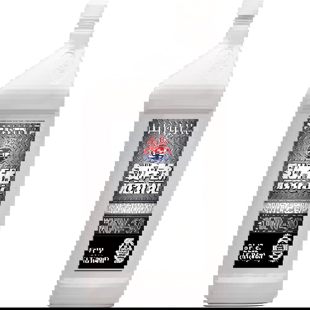 Motor Oil; Type: Synthetic Blend Engine Oil ; Container Size: 32fl oz ; Grade: 10W-30 ; Base Oil: Synthetic Blend ; Color: Amber ; UNSPSC Code: 15121500