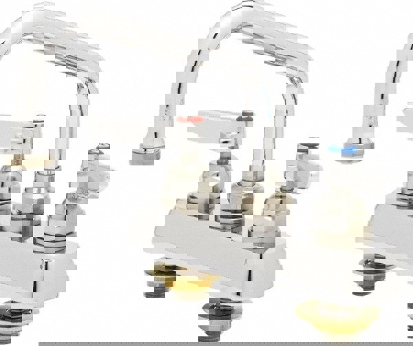 Standard, 2 Way Design, Deck Mount, Workboard Deck Mount Faucet