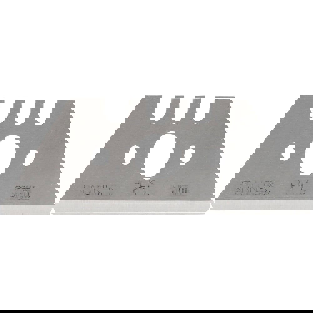 Knife Blades; Blade Type: Double Edge; General Purpose; Industrial; Replacement; Round Tip; Steel; Straight Cut ; Blade Material: Stainless Steel ; Blade Point Type: Blunt ; Blade Edge Type: Straight ; Blade Length (Decimal Inch): 2.0100
