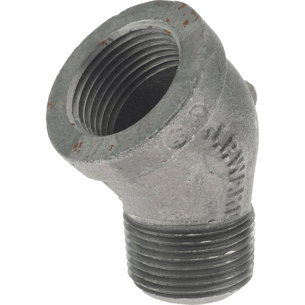 Black 45 &deg; Street Elbow: 1