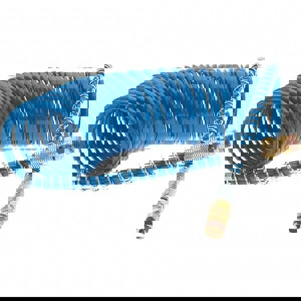 Coiled & Self Storing Hose: 15' Long