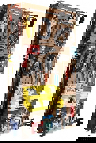 Pegboard Swing Panel Storage System: 24 x 48