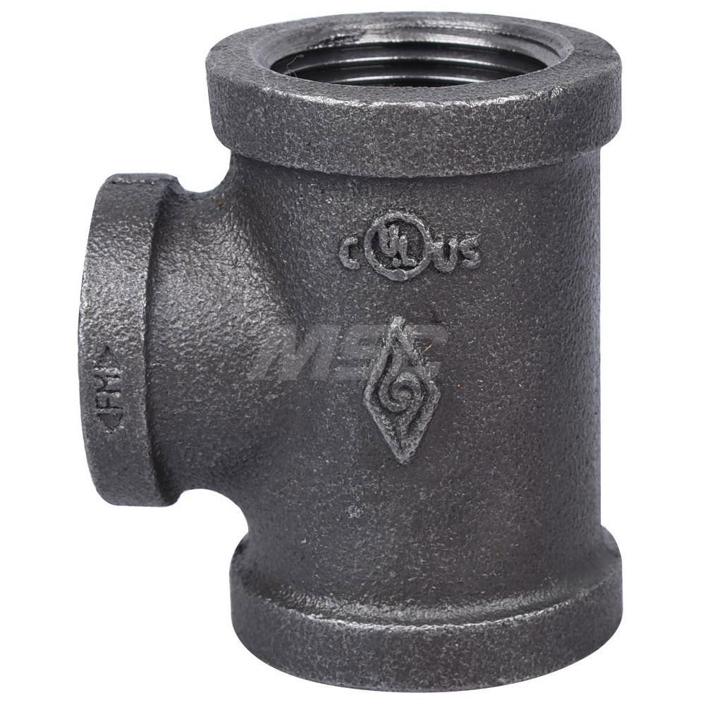 Black Reducer: 1 x 1 x 3/4