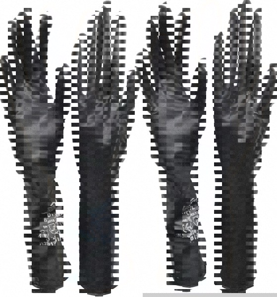 Chemical Resistant Gloves: Size Medium, 13.00 Thick, Butyl, Unsupported,