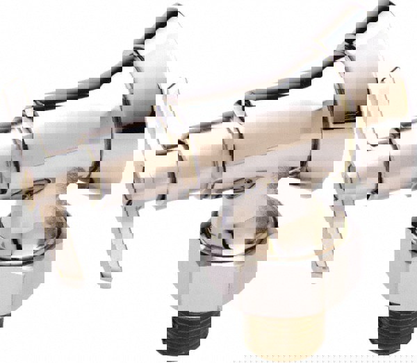 Flange 1/2 Inlet, 125 Max psi, Chrome Plated, Chrome Plated Loose Key Stop