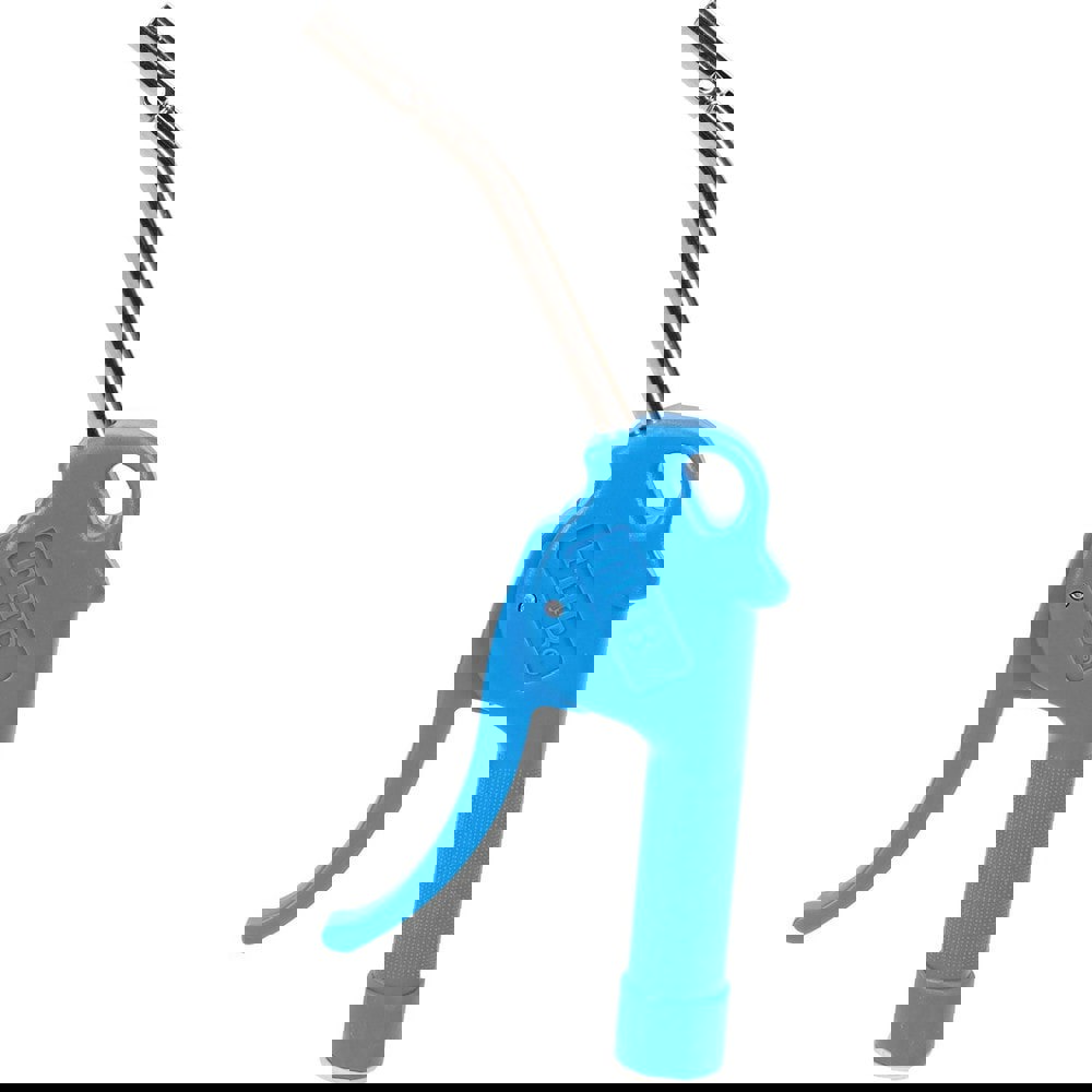 Air Blow Gun: Bent Fixed Safety Extension Tube, Pistol Grip