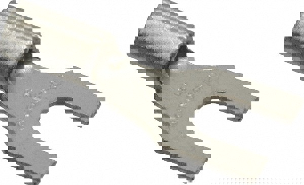 Standard Fork Terminal: Blue, Non-Insulated, #6 Stud, Crimp