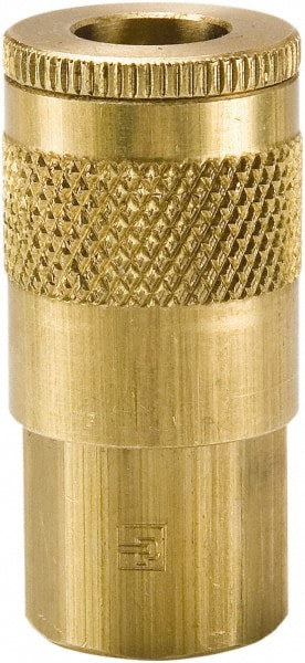 3/8-18 Female NPTF Tru-Flate Automotive Pneumatic Hose Coupler