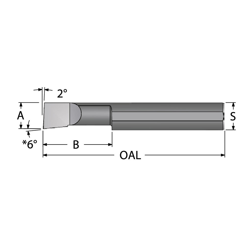 Boring Bar: 0.1600