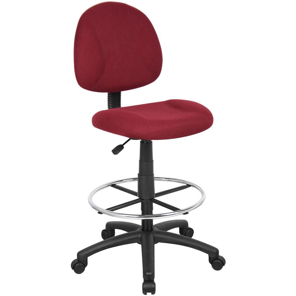 Adjustable Drafting Chair with Foot Ring: 25-1/2 to 30-1/2
