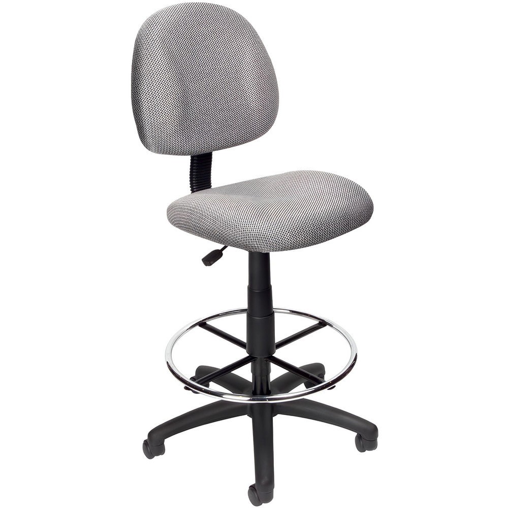 Adjustable Drafting Chair with Foot Ring: 25-1/2 to 30-1/2