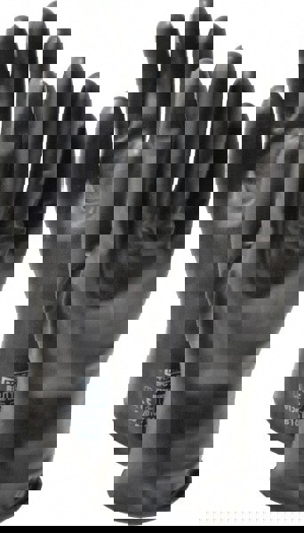 Chemical Resistant Gloves: Size Large, 16.00 Thick, Butyl, Unsupported,