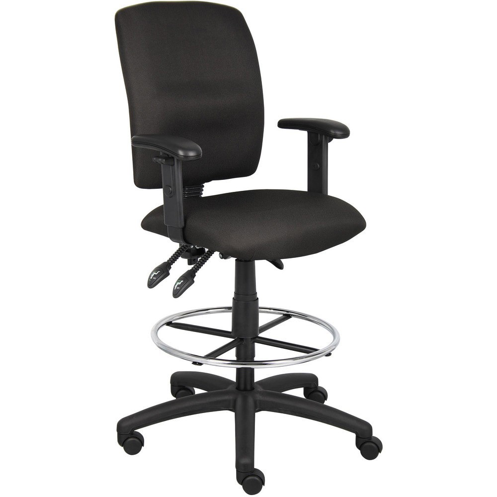 Multi-Function Drafting Stool with Adjustable Arms: 26 to 29-1/2