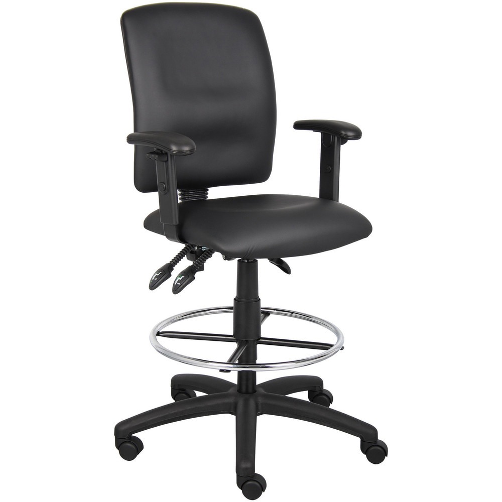 Multi-Function Drafting Stool with Adjustable Arm: 26 to 29-1/2