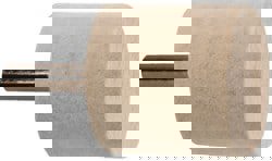 Mounted Polishing Bob: Cylinder Shape, 1-1/4