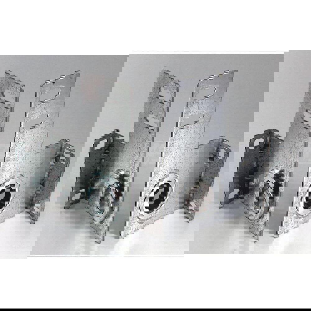 Garage Door Hardware; Hardware Type: Bearing End Plate ; For Use With: Commercial Doors ; Material: Steel ; Hardware Diameter: 1 ; Overall Width: 5 ; Overall Height: 6.25