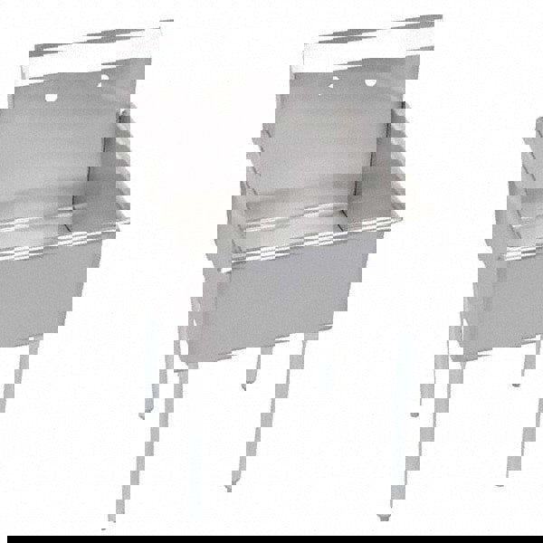 Scullery Sink: 3 Stainless Steel