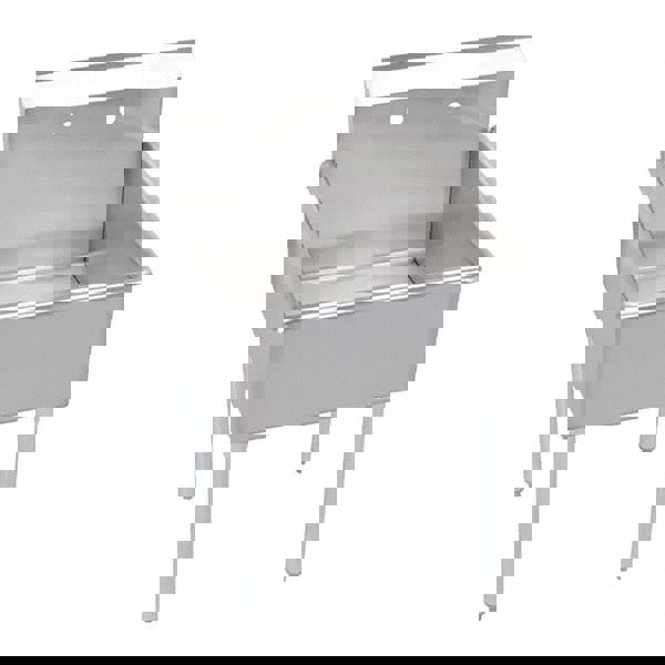 Scullery Sink: 3 Stainless Steel