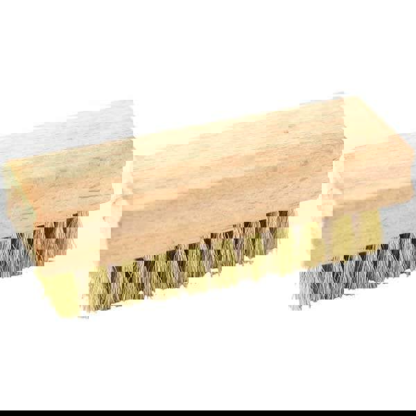 Scratch Brush, 4 Rows, 11 Columns, Brass